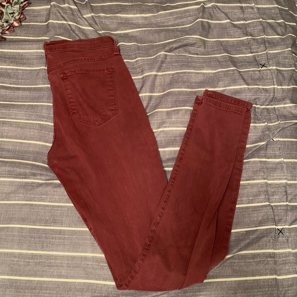 Flying monkey skinny jeans